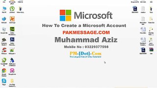 Create a Microsoft Account in Urdu