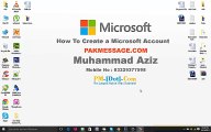 Create a Microsoft Account in Urdu