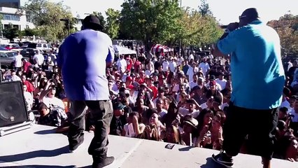 E-40 "Tell Me When To Go" Live @ "Streetlow" Car Show & Concert, Evergreen College, San Jose, CA, 08-14-2011 Pt.2