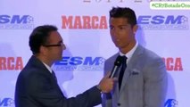 Cristiano Jr. contó las botas de oro de su papá Cristiano Ronaldo - vidéo HD