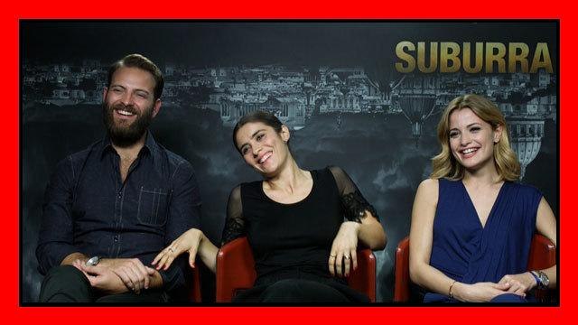 Suburra Intervista ad Alessandro Borghi Greta scarano e Giulia Elettra Gorietti