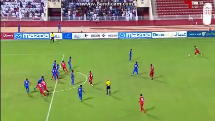 اهداف عمان و الهند 3-0 (هدف احمد كانو ضد الهند ~ عمان 1-0 الهند (13-10-2015‬
