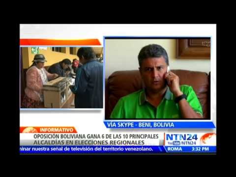 Bolivianos han pasado la factura al partido de Evo Morales en elecciones regionales