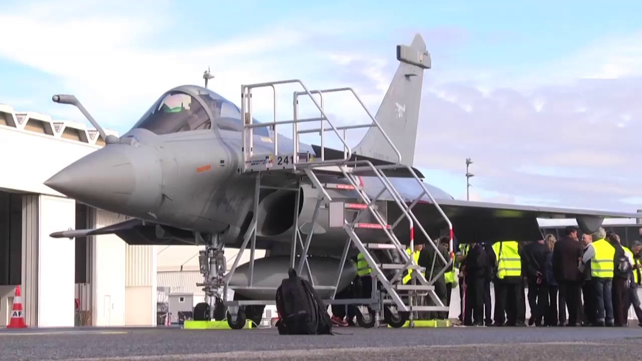 Des lycéens niçois à la découverte  du Rafale