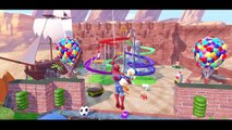 Spiderman saves Donald Duck and Lightning McQueen from jail! Water slides Playtime Kids vi