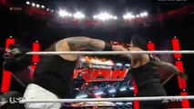 WWe Raw 21 september 2015 - Roman Reigns, Dean Ambrose , Randy Orton Attacks Wyatt Family