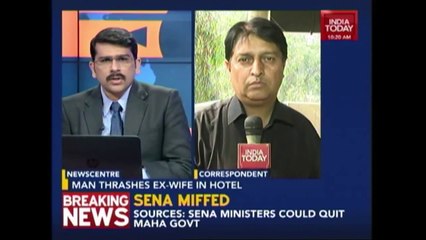 Caught On Camera_ Man Beats Ex-Wife In Punjab Hotel Over Son's Custody