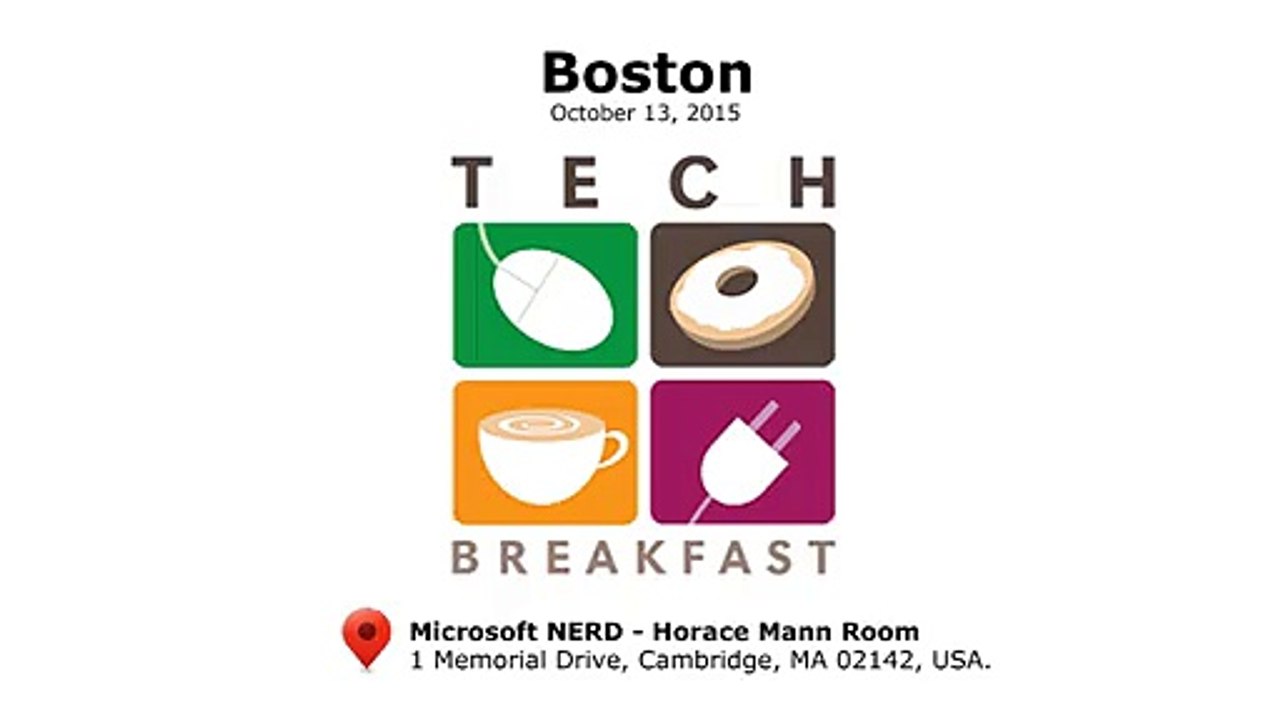 Boston Techbreakfast Thank you video greeting from Inviter.com