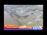 Fuertes lluvias provocan grandes inundaciones en Ohio, EE.UU.