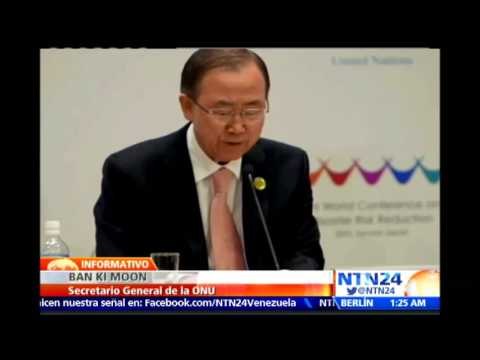 Comienza en Japón la conferencia de la ONU sobre reducción del riesgo de desastres