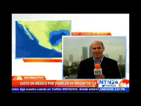 Sismo de magnitud 5.4 se registra al sur de Puebla, México