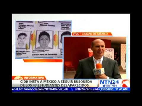 CIDH exige al Gobierno mexicano a continuar búsqueda de los 43 normalistas de Ayotzinapa