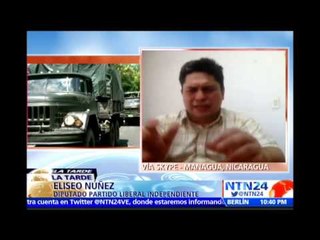 "Ortega copió modelo del Ejército egipcio para garantizar poder a él y sus hijos": Diputado opositor