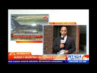 Confirman que los 10 ocupantes del avión siniestrado en Uruguay murieron