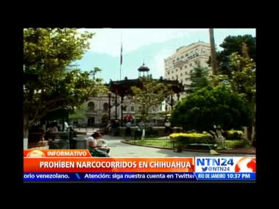 Cantar en público narcocorridos será motivo de cárcel en un municipio de México