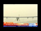 Avión Impulse 2 despega desde Emiratos Árabes para dar su primera vuelta al mundo sin energía solar