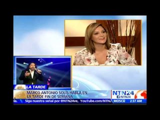 Marco Antonio Solís habla en NTN24 sobre su nueva producción ‘Gracias por estar aquí’