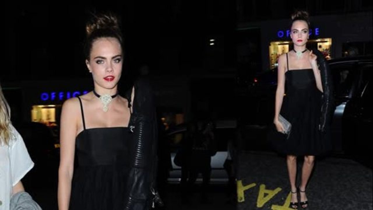 Delevingne Stuns At The Chanel Party