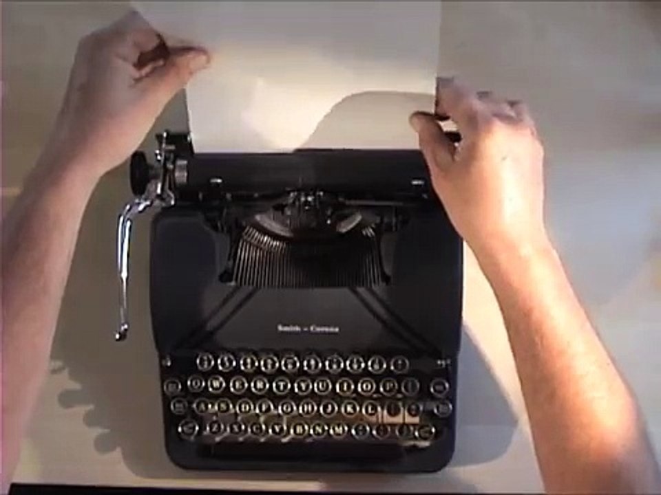 La machine à écrire