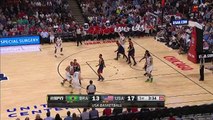 Anthony Davis Finishes the Emphatic Alley Oop!