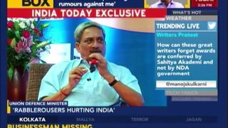 Exclusive_ Defence Minister Manohar Parrikar On Dadri Issue & More
