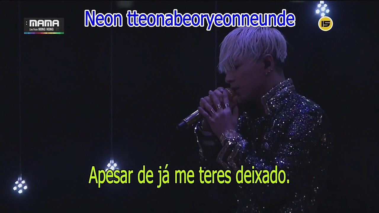 TAEYANG - Eyes, Nose, Lips Live in MAMA legenda...