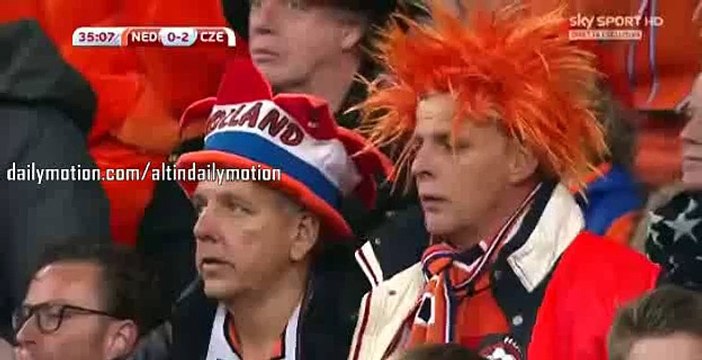 Josef Sural Great Goal - Netherlands vs Czech Republic 0-2