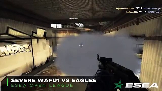 CS: GO 1 vs 5 Ace Clutch: Severe Gaming Wafu vs Eagles @ ESEA Open Match