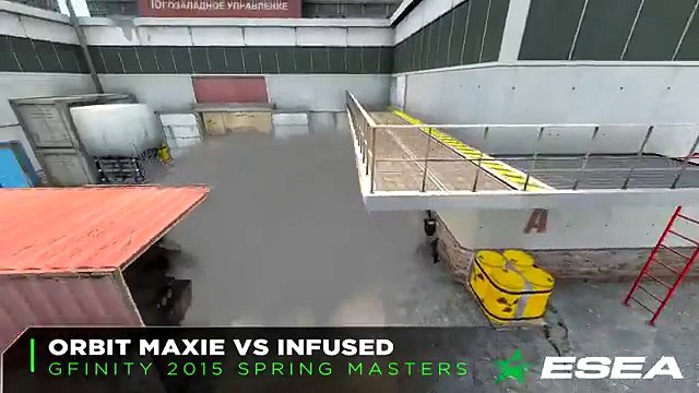 CS: GO Insane Pistol Round Ace by ORBIT mAXie vs Infused @ Gfinity