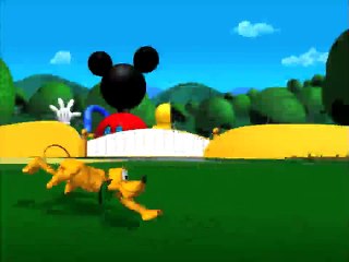Disney Junior España | La Casa de Mickey Mouse | En busca de Pluto: globos, fuente y escal