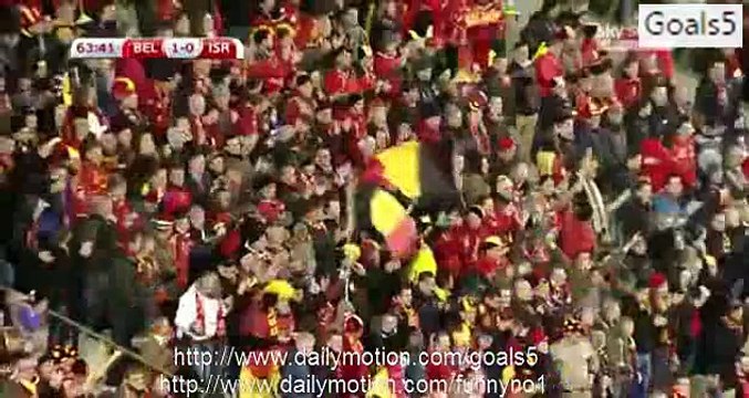 Dries Mertens Goal Belgium 1 - 0 Israel Euro Qualifications 13-10-2015