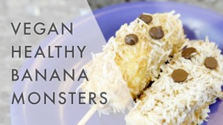 Vegan Banana Monsters (My Dancing Kitchen)