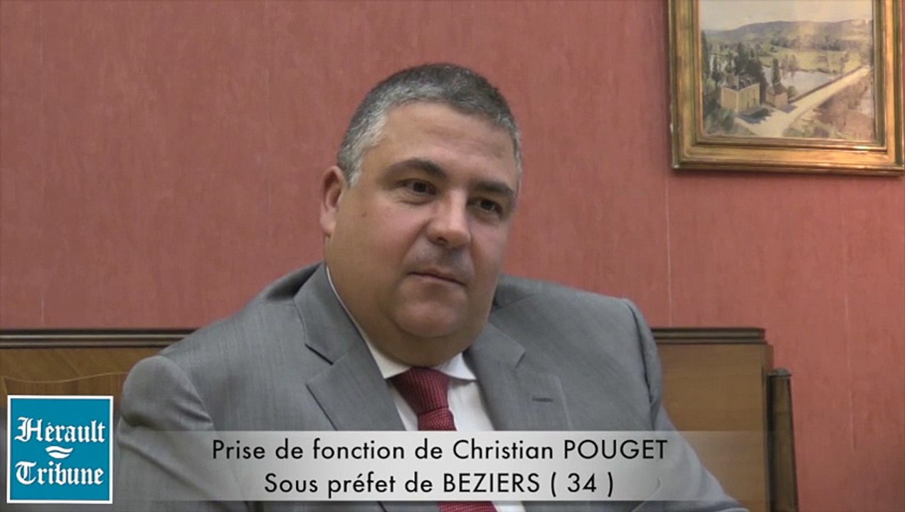 BEZIERS - 2015 - Prise de fonction de Christian POUGET sous préfet de BEZIERS - Le 12 Octobre 2015
