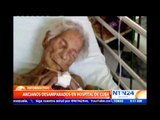 Reportero cubano relata en NTN24 las deplorables condiciones en las que viven ancianos en hospital