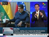 Venezuela y Bolivia estrechan cooperación bilateral