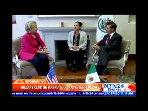 Hillary Clinton habría violado leyes federales de EE.UU. mientras fue secretaria de Estado