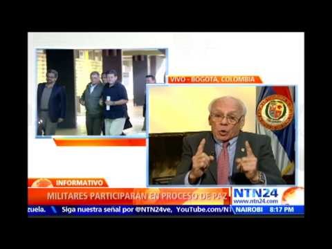 ¿Quiénes son los militares colombianos activos que viajarán a Cuba a participar en diálogos de paz?
