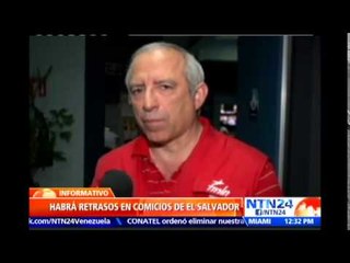 Entrega de resultados electorales en El Salvador se demorará más de lo previsto