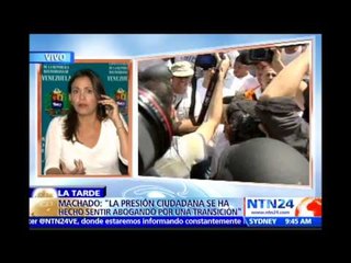 “Si hace un año Venezuela clamaba por una solución a crisis, imagínate hoy”: Machado en NTN24
