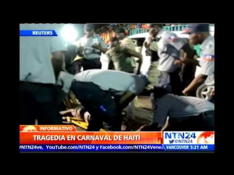 Tragedia en carnaval de Haití deja al menos 15 personas muertas y decenas de heridos