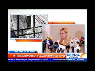 "Esto va a cambiar; pero de manera constitucional y pacífica": Lilian Tintori