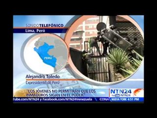 Venezuela “no puede darse el lujo de perder la esperanza”: expresidente peruano