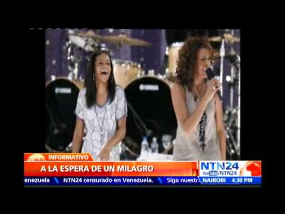 Familiares y amigos de la hija de Whitney Houston adelantan vigilia en hospital de Atlanta