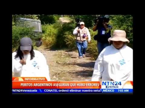 Peritos señalan irregularidades en investigación oficial de los 43 desaparecidos en Iguala