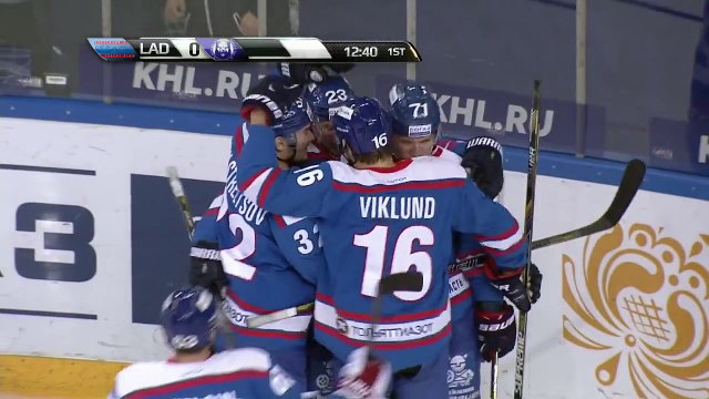 Lada vs Medvescak Zagreb Highlights 13.10.2015 RUSSIA: KHL