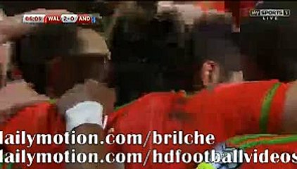 90' Garreth Bale Amazing GOAL - Wales 2-0 Andorra - EURO 2016 - 13.10.2015 HD