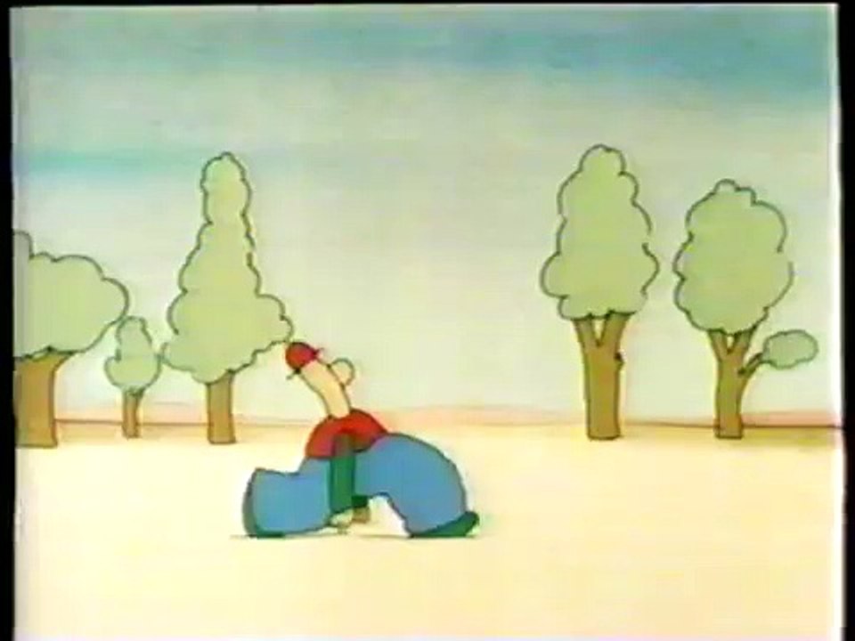 Classic Sesame Street animation - A dinosaur hears a cry for "Socorro!"