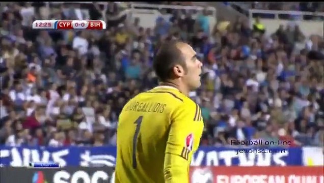 All Goals and Highlights - Cyprus 2-3 Bosnia 13.10.2015 HD