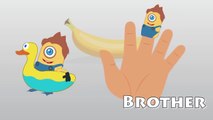 Minion Banana Funny Daddy Finger - Finger Family Songs - Finger Family Collection