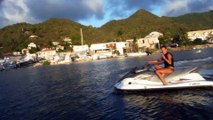 jet skiing st maarten with beautiful girls with Jet Paradise St Maarten